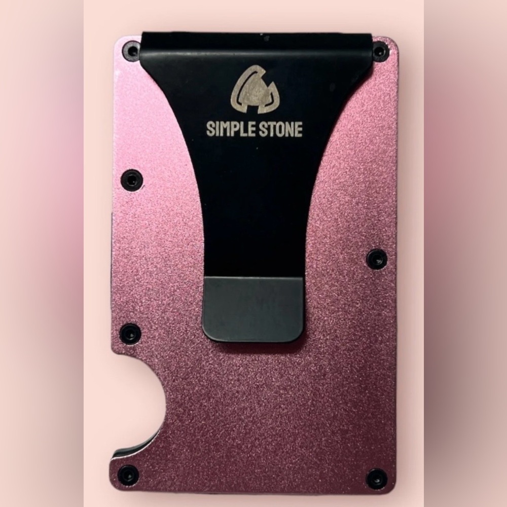 RFID Pink Card Holder